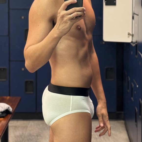 Nordstrom White Briefs with Black Accents - Picture 5 of 5